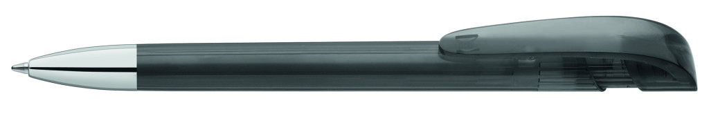 YES transparent SI Druckkugelschreiber