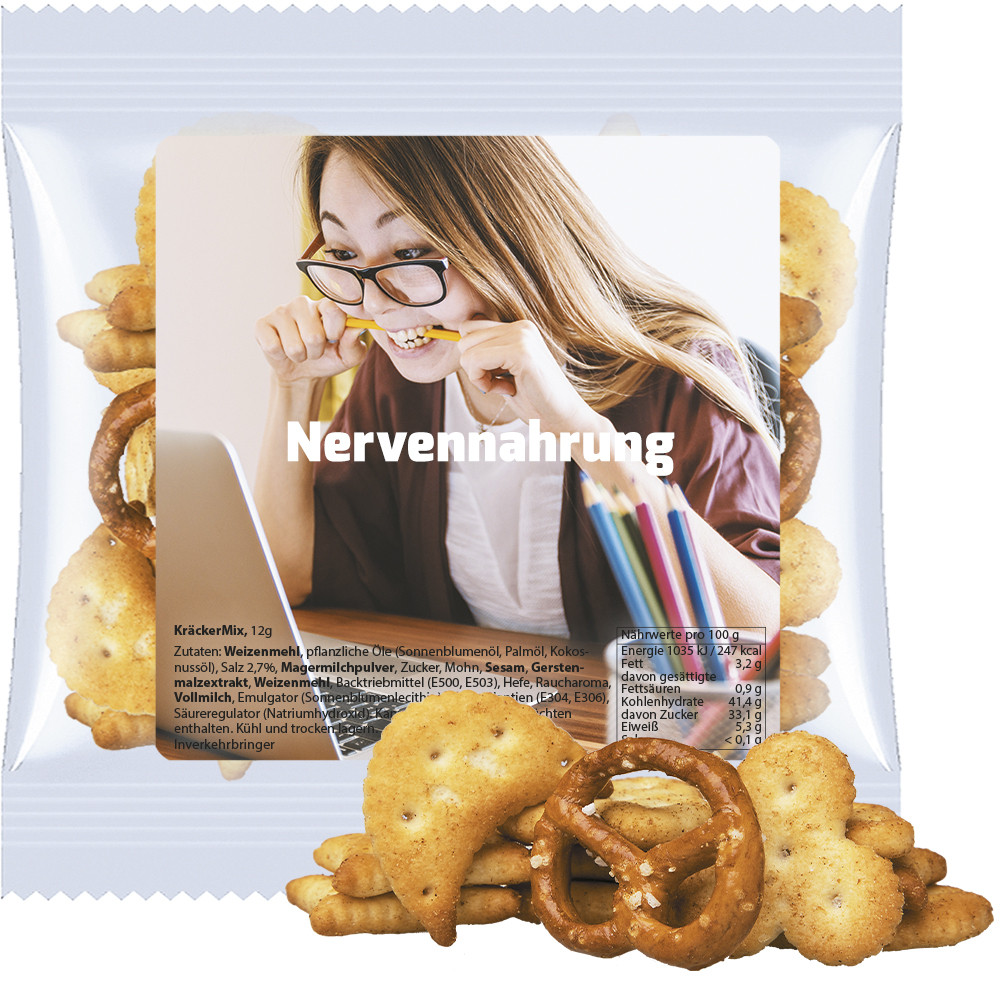 KräckerMix, ca. 12g, Express Maxi-Tüte mit Etikett