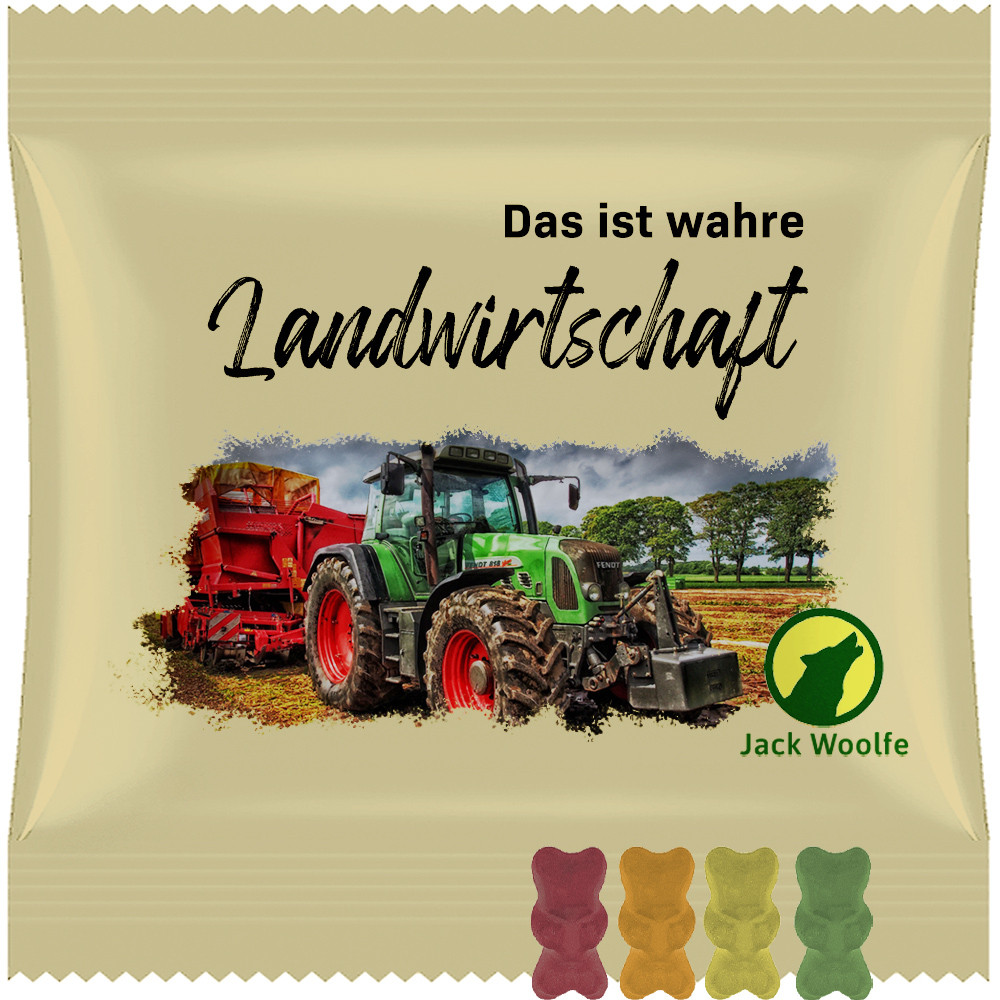 Bio Gummibärchen ohne Gelatine, ca. 30g, Maxi-Tüte