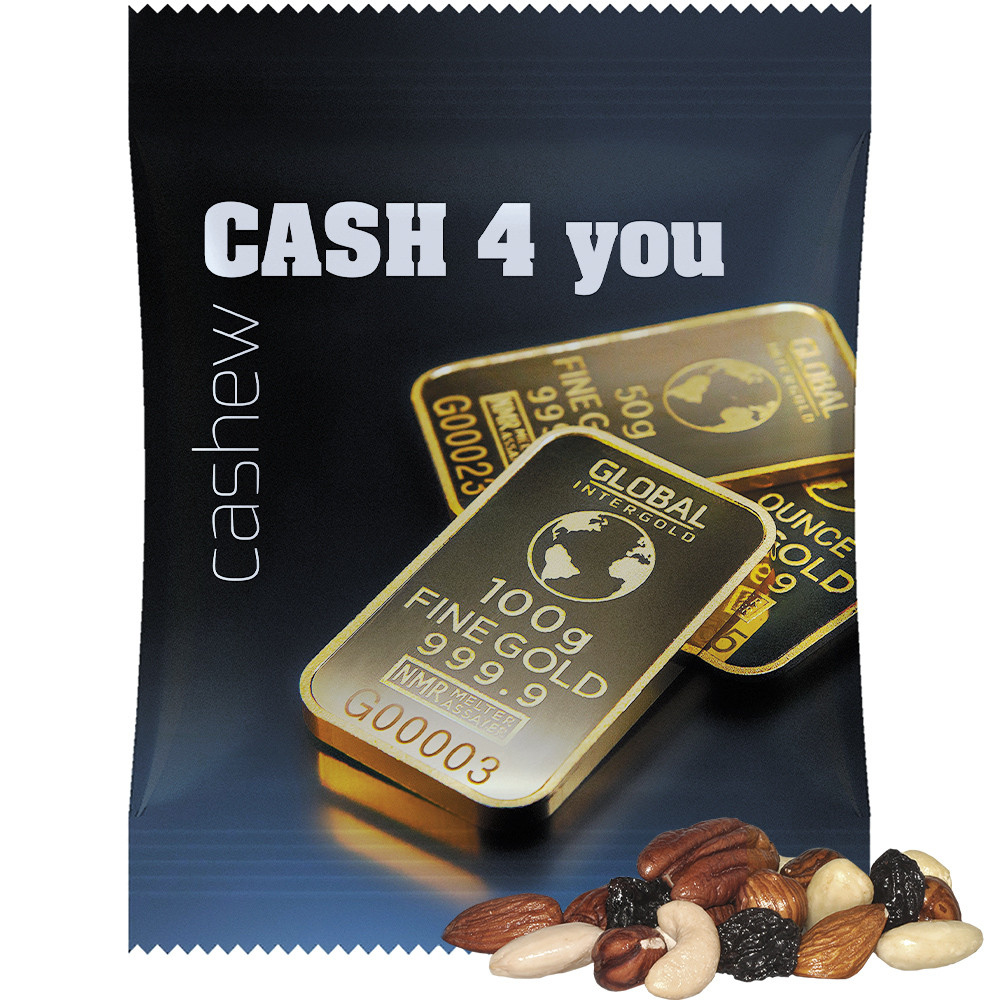 Bio Studentenfutter, ca. 15g, Midi-Tüte