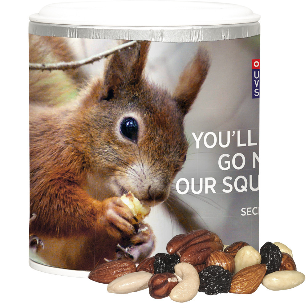 Bio Studentenfutter, ca. 50g, Pappdose Mini