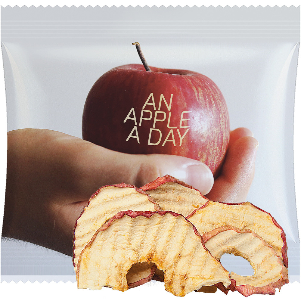 Bio Apfelchips, ca. 15g, Maxi-XL-Tüte