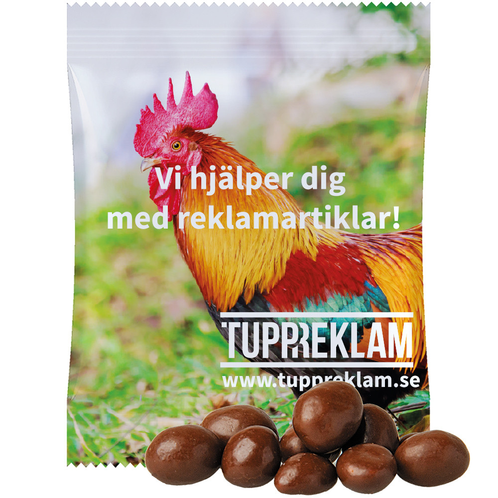 Bio Schoko-Erdnüsse, ca. 15g, Midi-Tüte