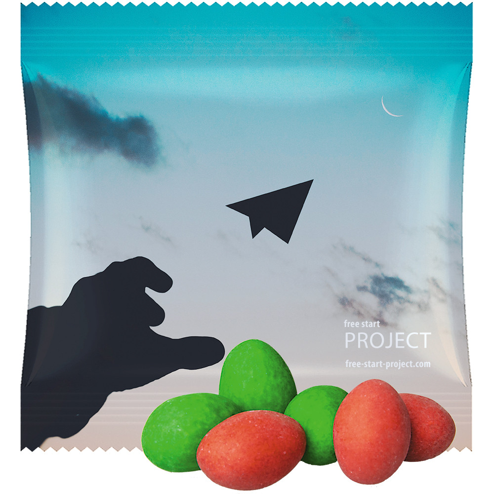 Bunte Mandeln, ca. 40g, Maxi-Tüte