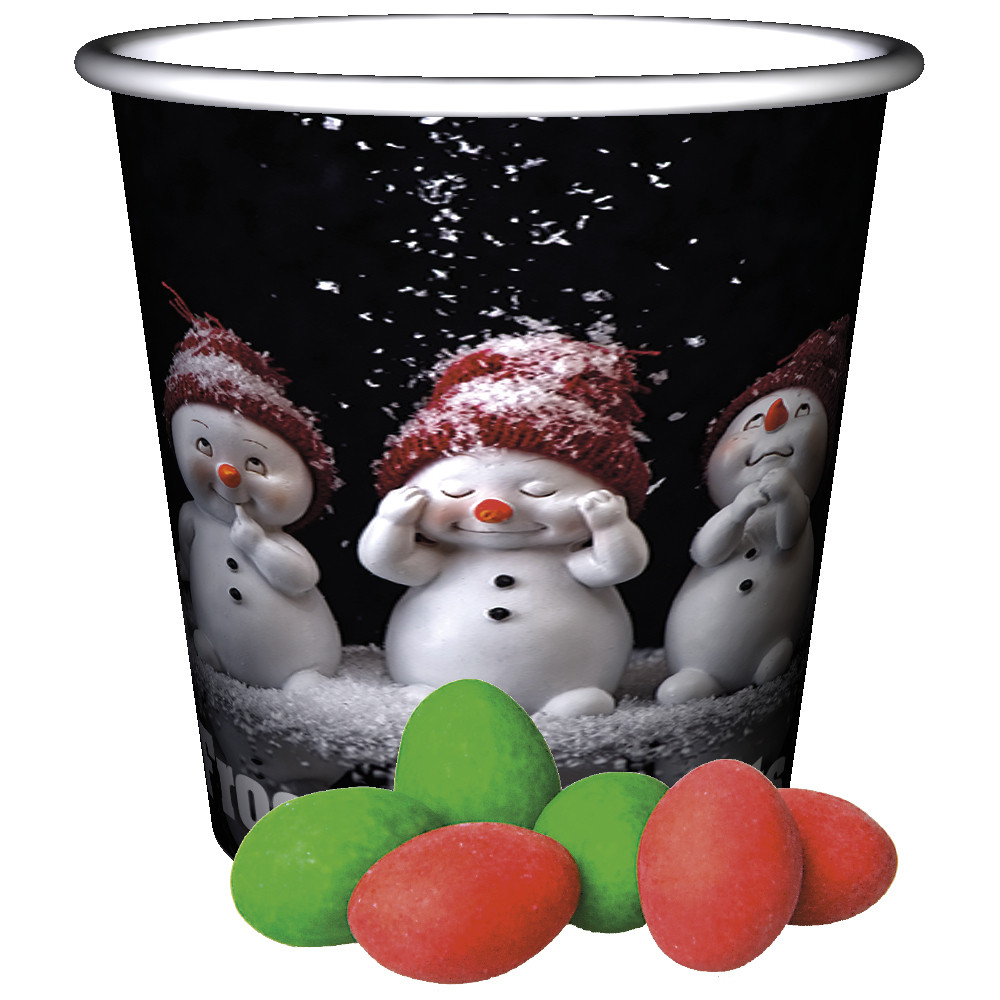 Bunte Mandeln, ca. 50g, Snackbecher Mini