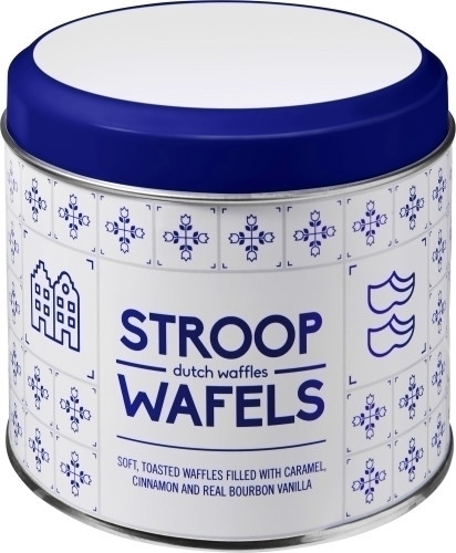 Metalldose für Stroopwafel 'Amsterdam'
