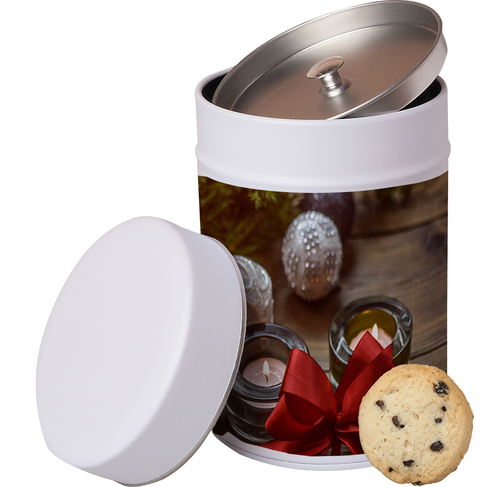 Bio Cookie Schoko-Orange, ca. 100g, Metalldose Maxi