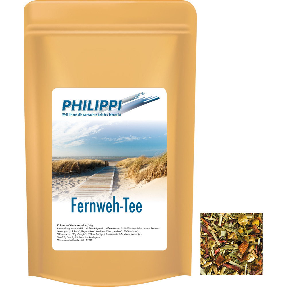 Bio Kräutertee Vierjahreszeiten, ca. 30g, Standbeutel Midi