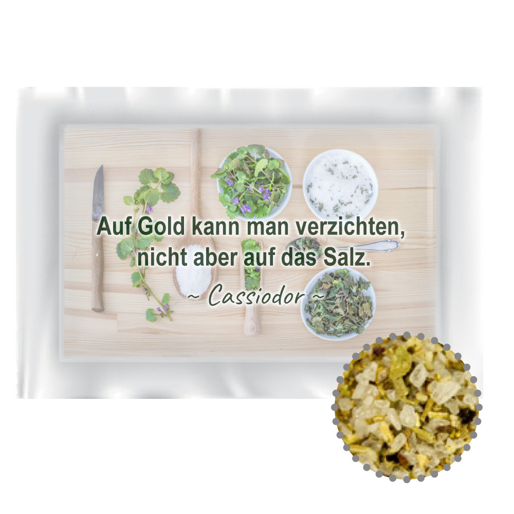 Gewürzmischung Kräutersalz fein, ca. 4g, Portionstüte