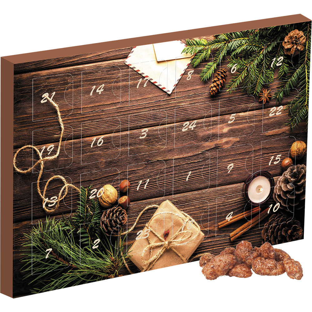 Feuergebrannte Mandeln, ca. 60g, Adventskalender Mini