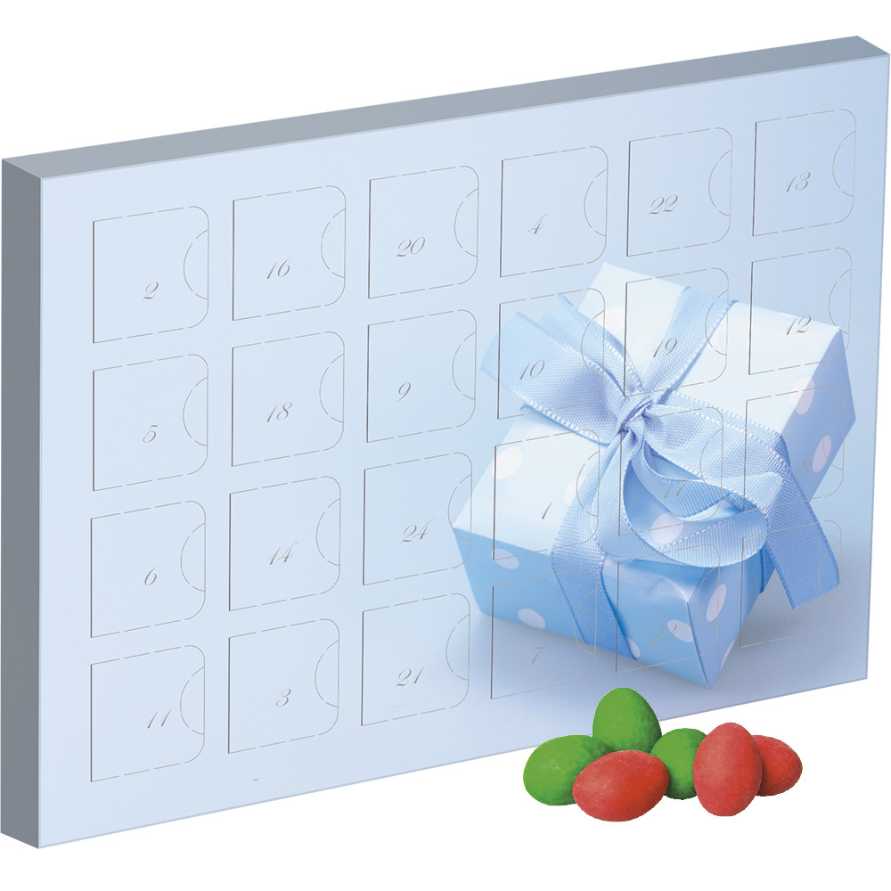 Bunte Mandeln, ca. 140g, Adventskalender Midi