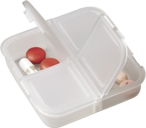 Pillendose 'Esta' aus Kunststoff