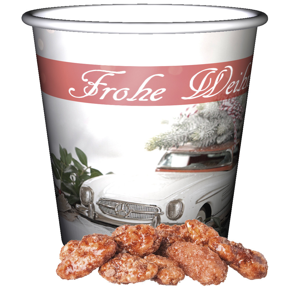 Feuergebrannte Mandeln, ca. 40g, Snackbecher Mini