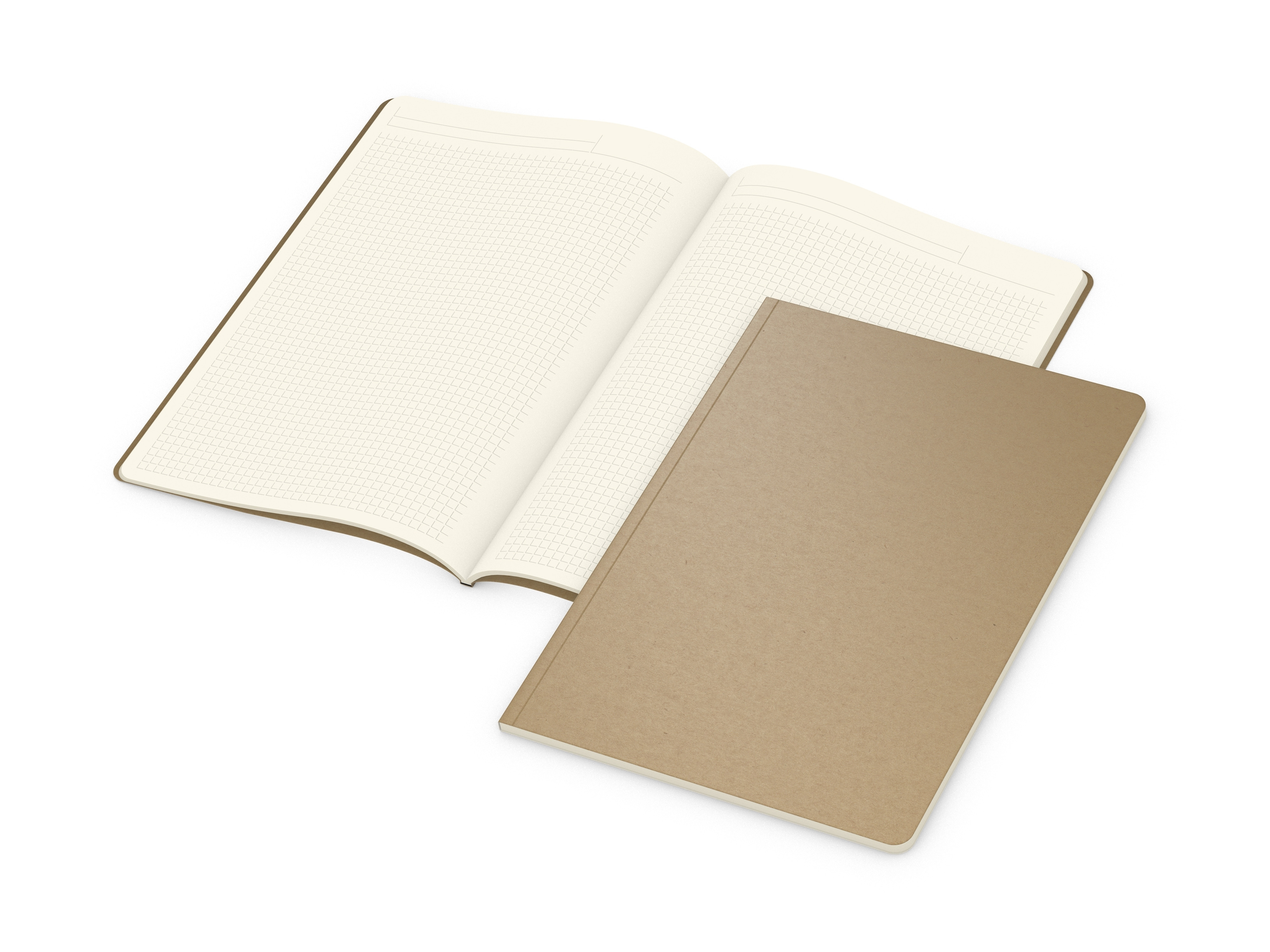 Business-Notizbücher - fest gebunden Copy-Book Creme A4 bestseller