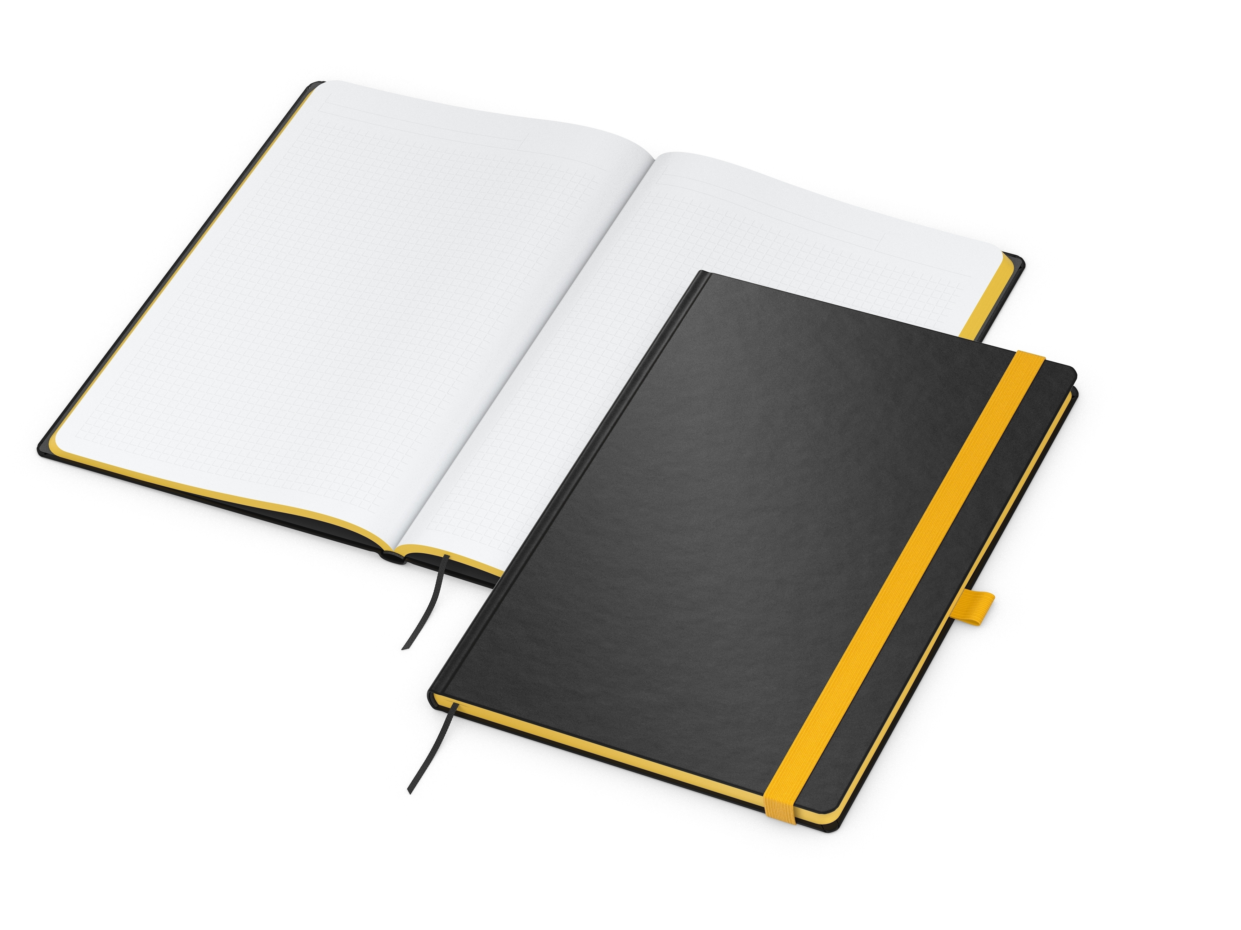 Business-Notizbücher - fest gebunden Color-Book A4 bestseller, Farbschnitt