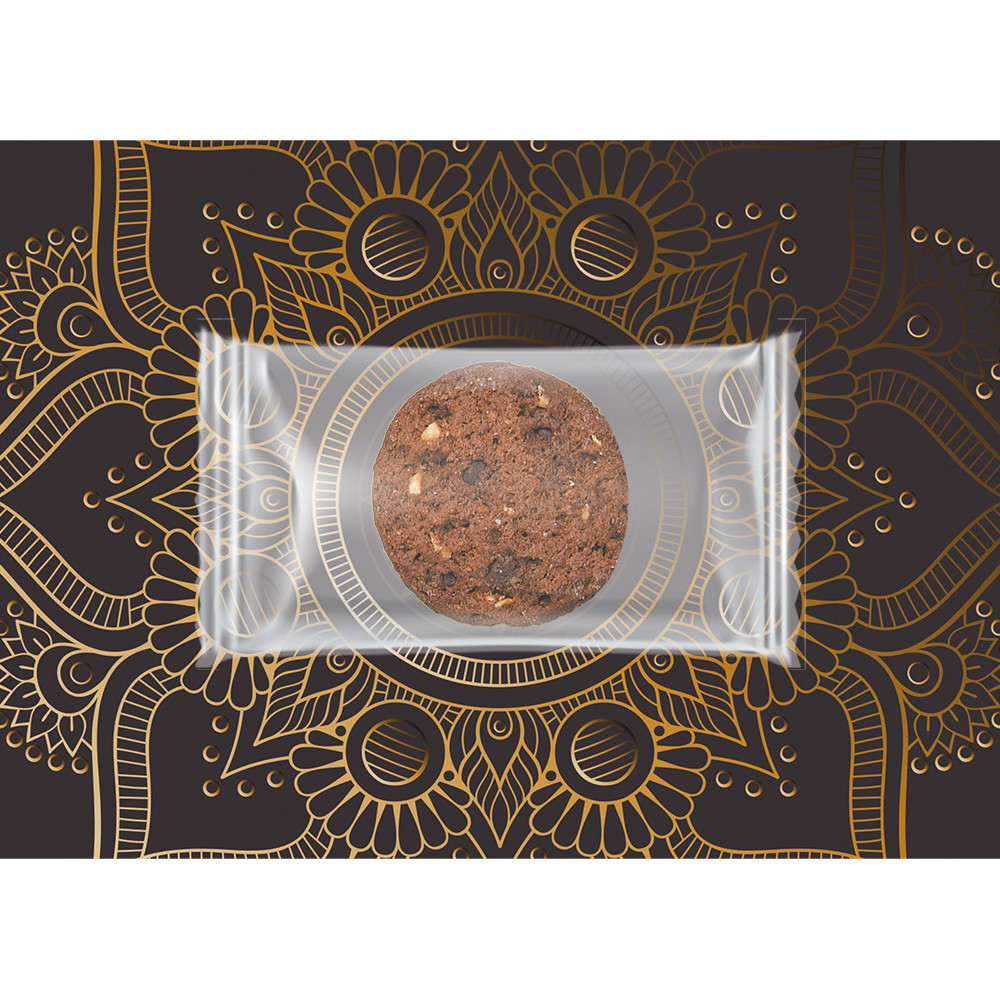 Bio Cookie Schoko-Haselnuss, ca. 7g, Werbekarte