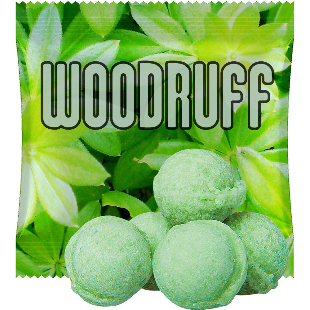 Waldmeister-Brause Bonbons, ca. 7g, Mini-Tüte