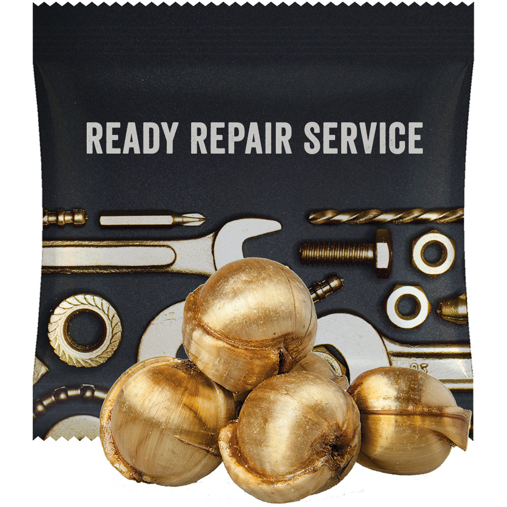 Goldnüsse Bonbons, ca. 7g, Mini-Tüte