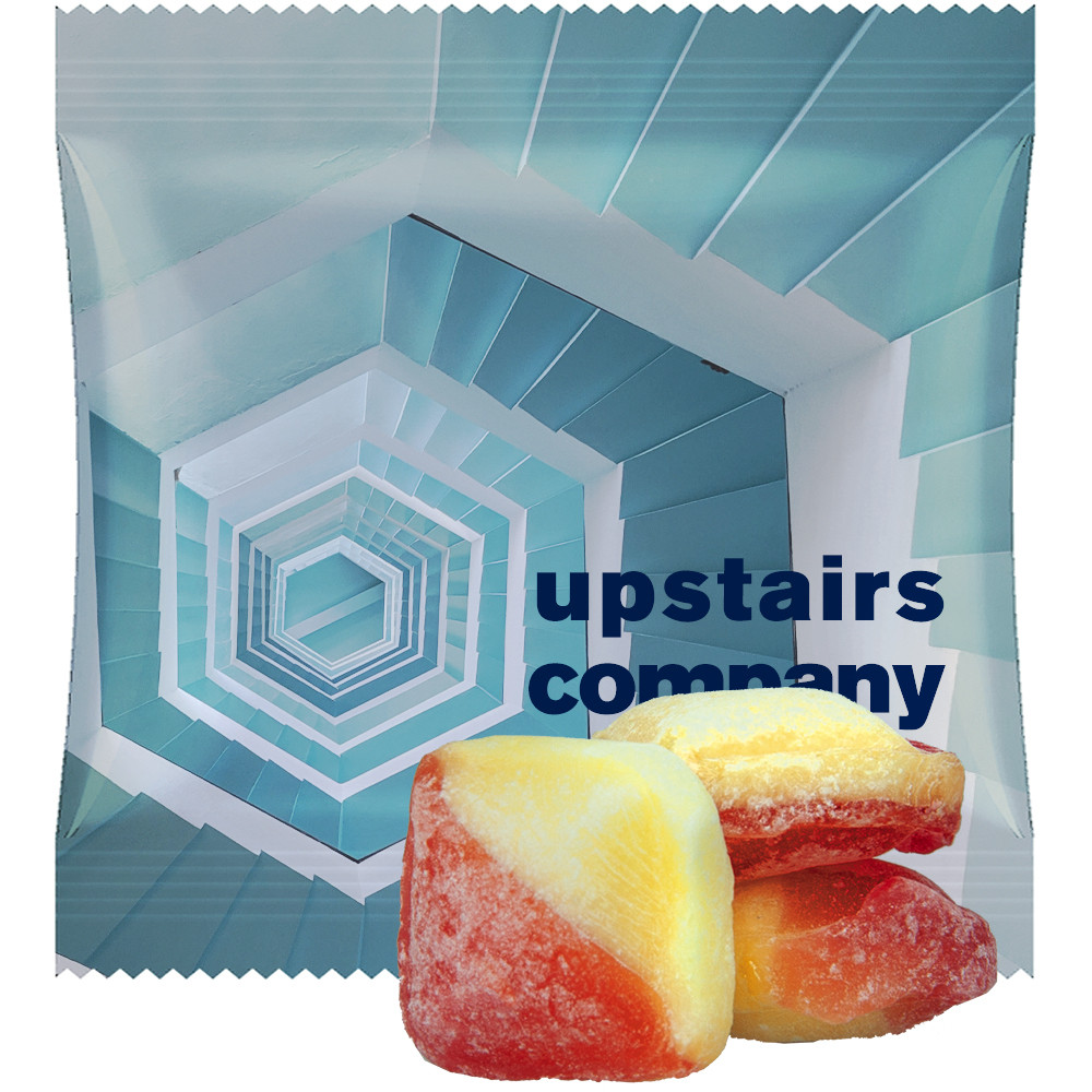 Rote Grütze-Vanille Bonbons, ca. 7g, Mini-Tüte