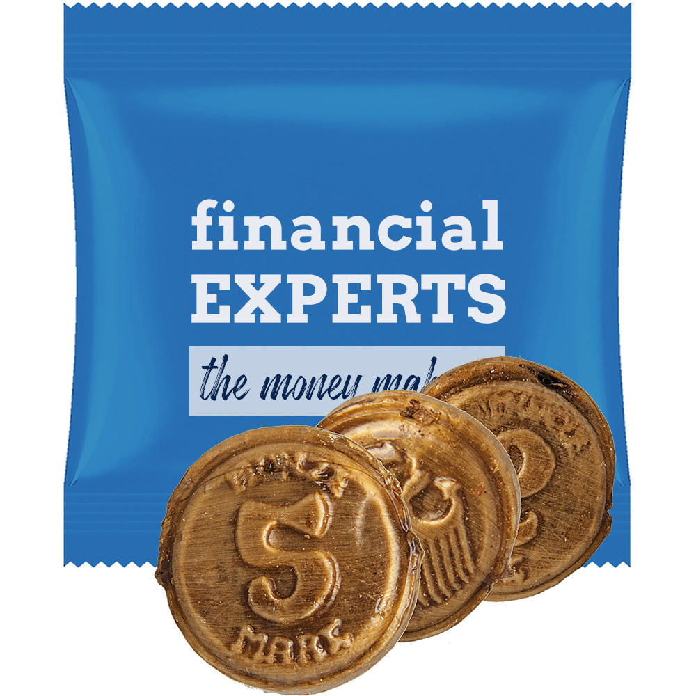 Knuspertaler Bonbons, ca. 7g, Mini-Tüte