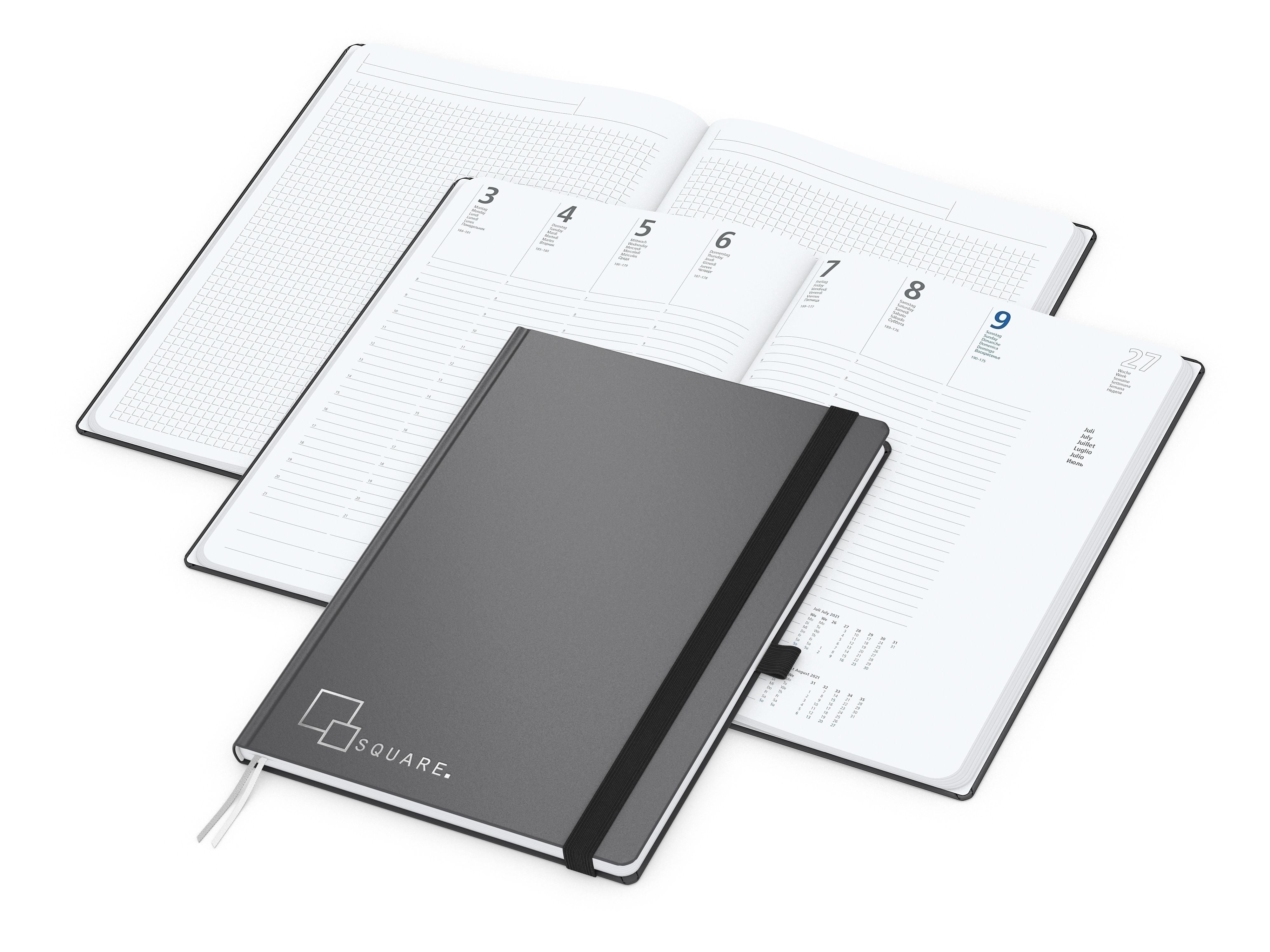 Hybrid-Wochentimer Vision-Hybrid A4 bestseller, Prägung