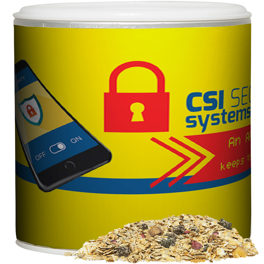 Müsli Sauerkirsch, ca. 70g, Pappdose Small