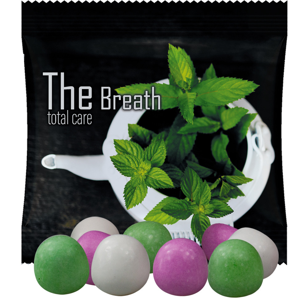 Schoko Pfefferminz Bällchen, ca. 10g, Mini-Tüte