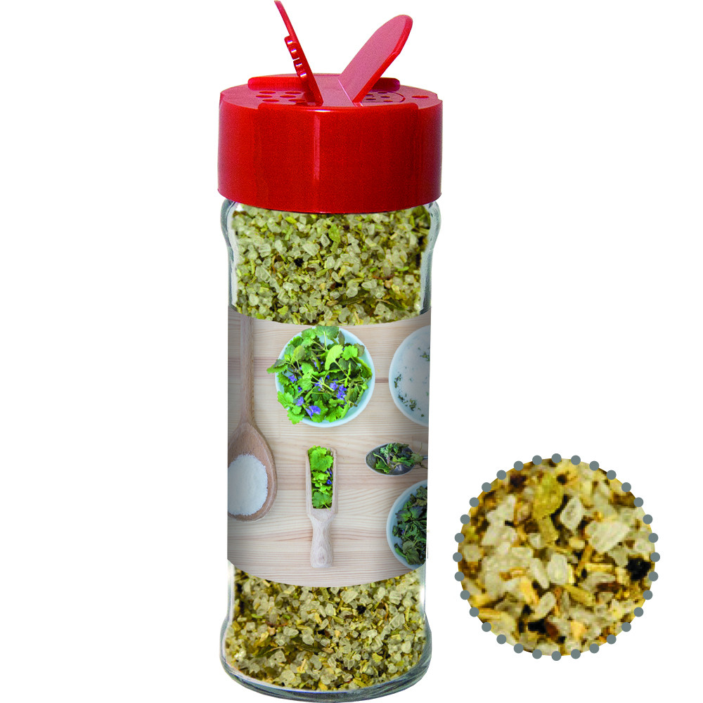 Bio Gewürzmischung Kräutersalz, ca. 50g, Glas mit Streuaufsatz