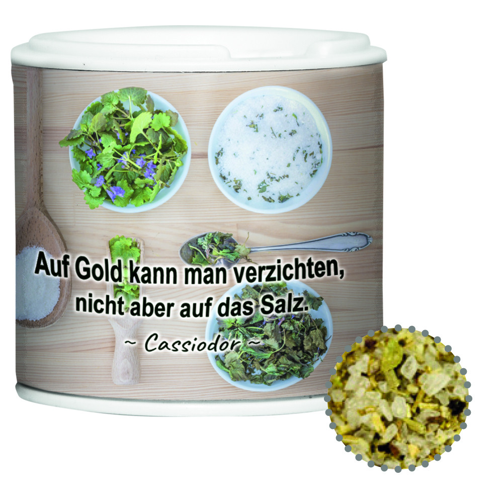 Bio Gewürzmischung Kräutersalz, ca. 30g, Gewürzpappstreuer