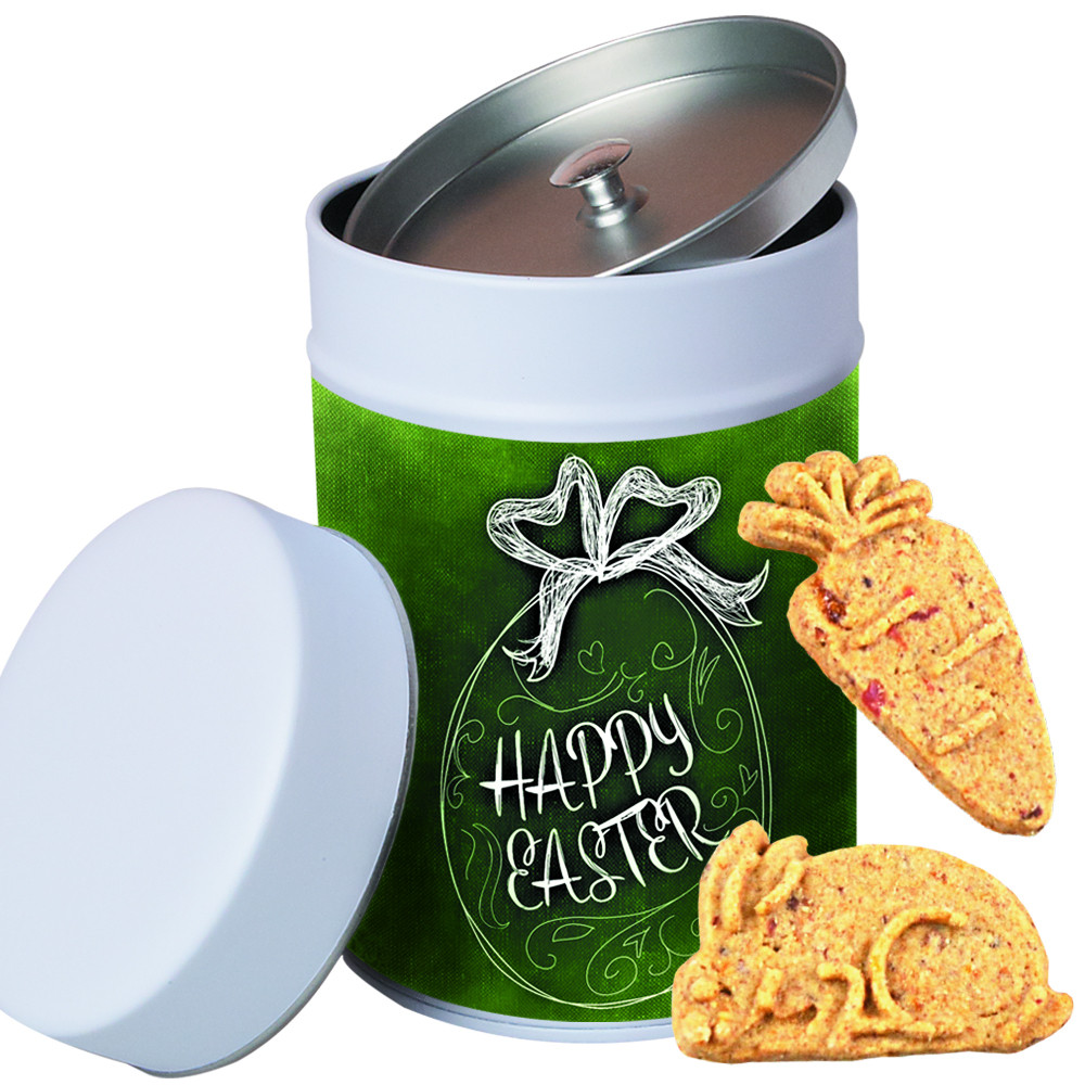 Möhrchen Kekse, ca. 100g, Metalldose Maxi