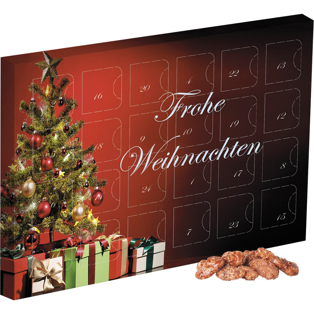 Feuergebrannte Mandeln, ca. 60g, Adventskalender Mini
