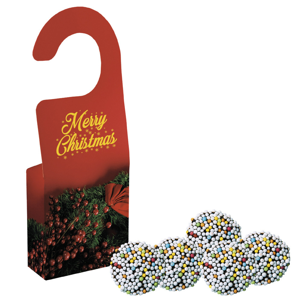 Bunte Schokotaler, ca. 12g, Türhänger Box