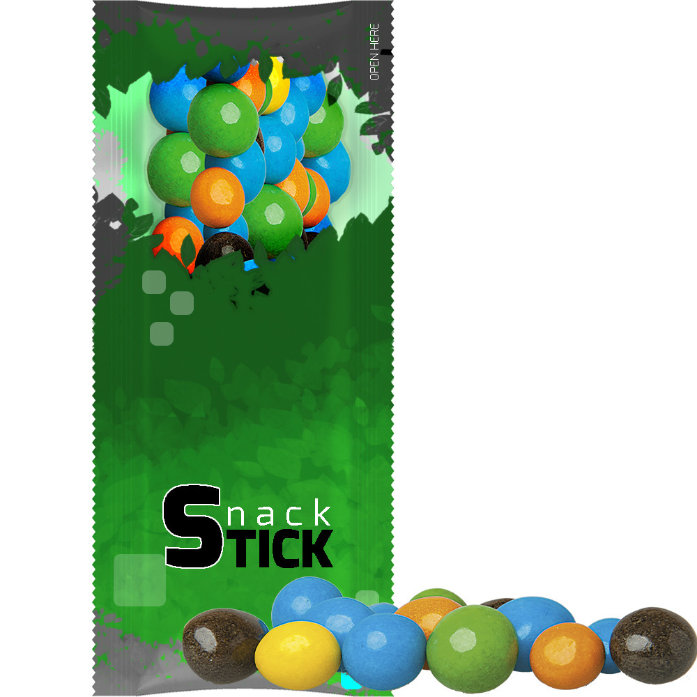 Bunte Schoko Erdnüsse, ca. 30g, Snack Stick