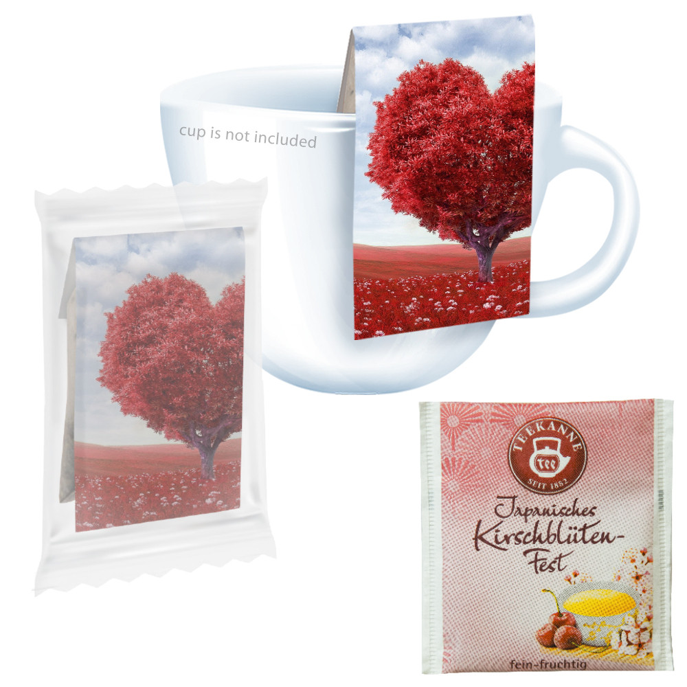Beuteltee Japanisches Kirschblüten-Fest, 1 Stück, Flowpack