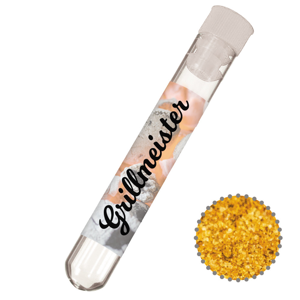 Gewürzmischung Grill-Gewürzsalz, ca. 10g, Reagenzglas