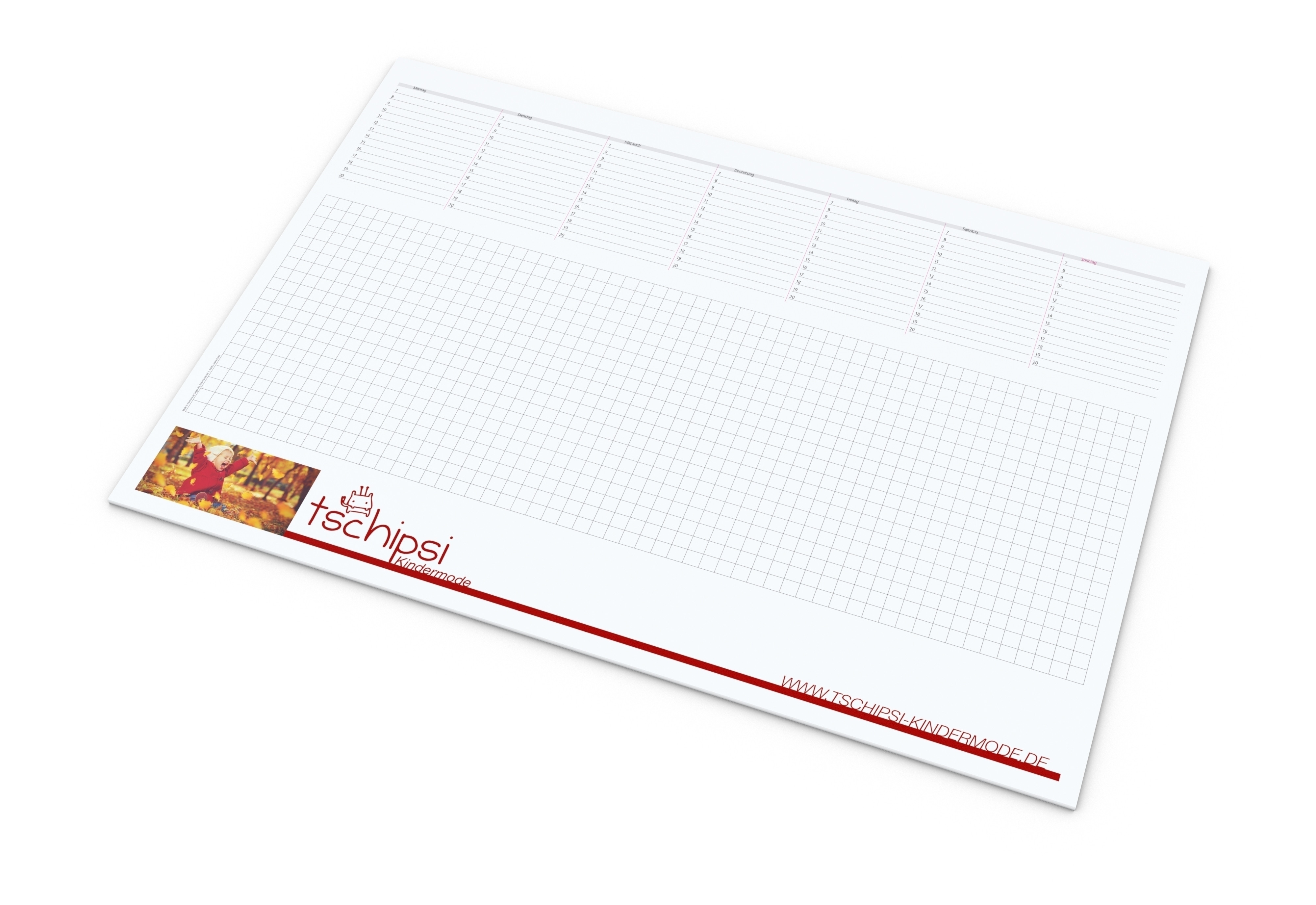 Print-Werbemittel Schreibunterlage bestseller, 25 Blatt