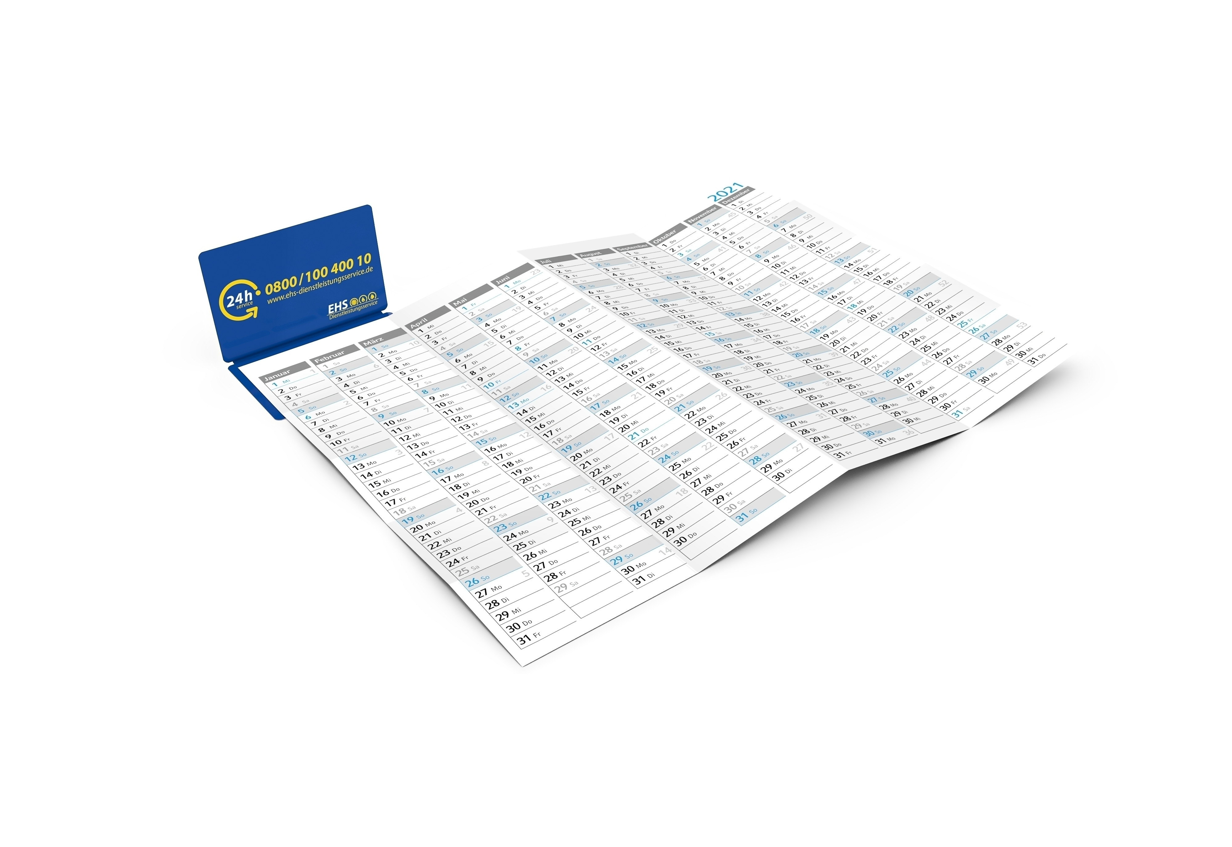 Print-Werbemittel Info-Card Terminplaner bestseller