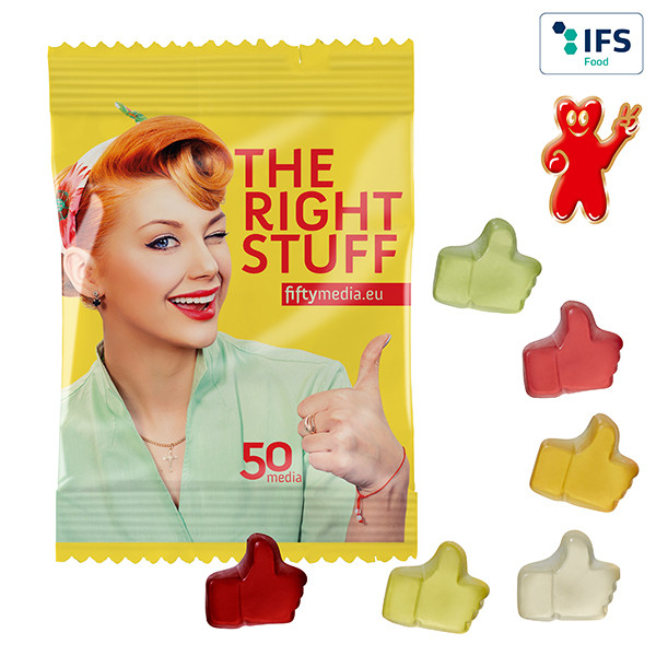 Fruchtgummi STANDARD 10 g, im konventionellen Tütchen