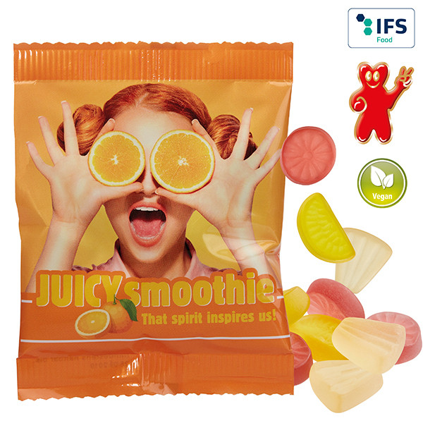 Vegane Exotic-Früchtchen im konventionellen Tütchen