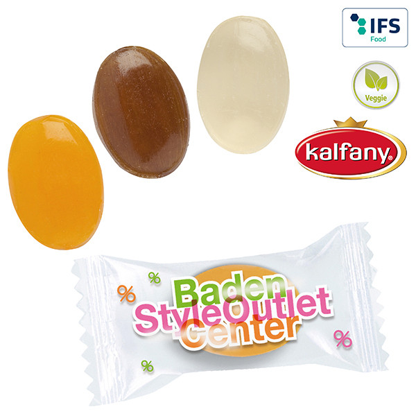 Spezialitäten-Bonbons im Flowpack