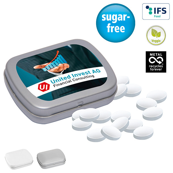 MINI-Klappdose mit Cool Ice, 20g