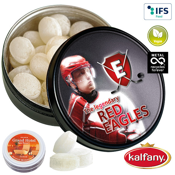 Black or White Dose mit Bären Company Eisbonbons