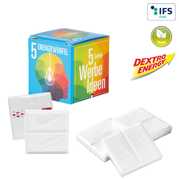 Mini Promo-Würfel mit DEXTRO ENERGY*