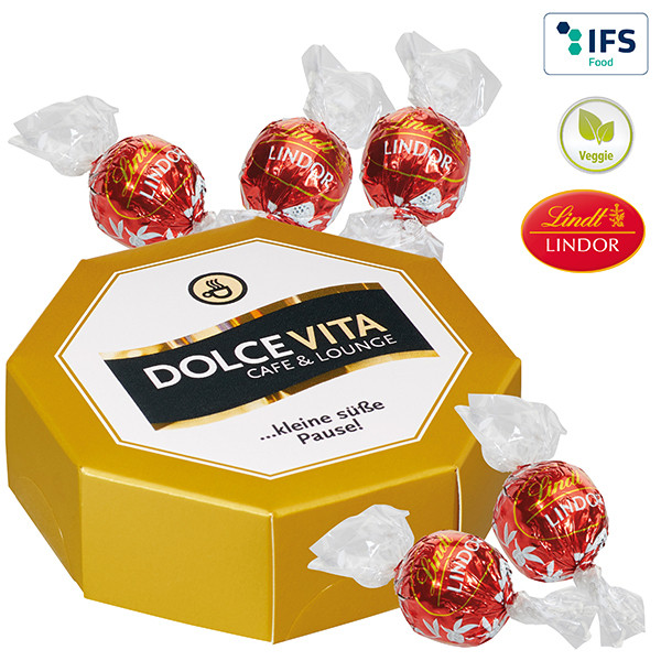 8-Eck-Box Lindor Kugeln