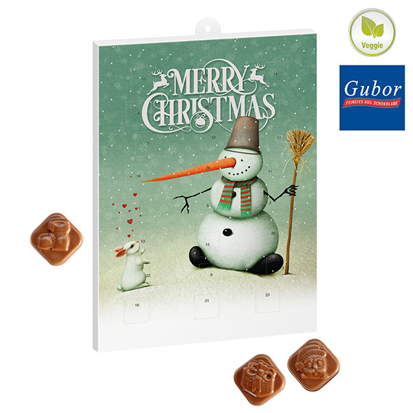 Classic Schoko-Adventskalender - Standard OHNE Werbeeindruck
