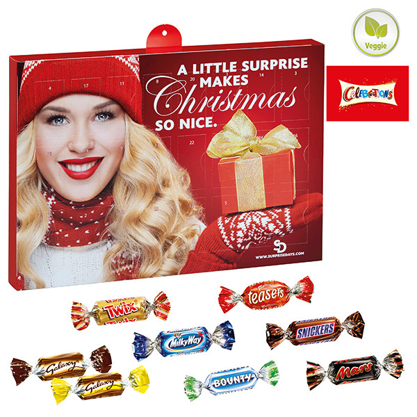 Premium Präsent-Adventskalender mit Celebrations®