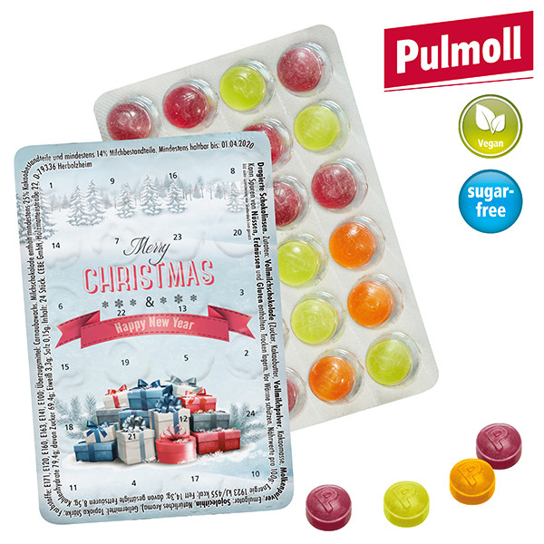 Kleinster (Advents-)Kalender der Welt "Standard" mit Pulmoll