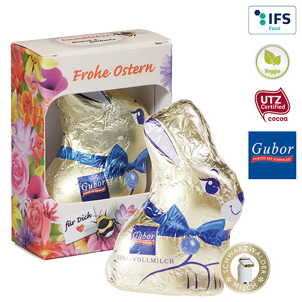 Gubor Osterhase in Werbegeschenkbox