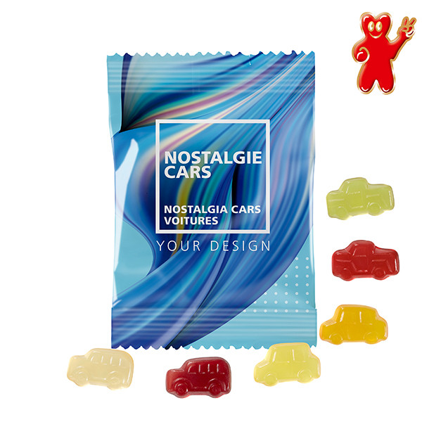 Fruchtgummi Nostalgie Cars, 10 g - kleine Menge