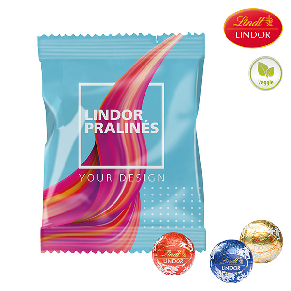 3er Lindt Pralinés im Tütchen - kleine Menge